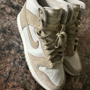 Nike dunk high sand